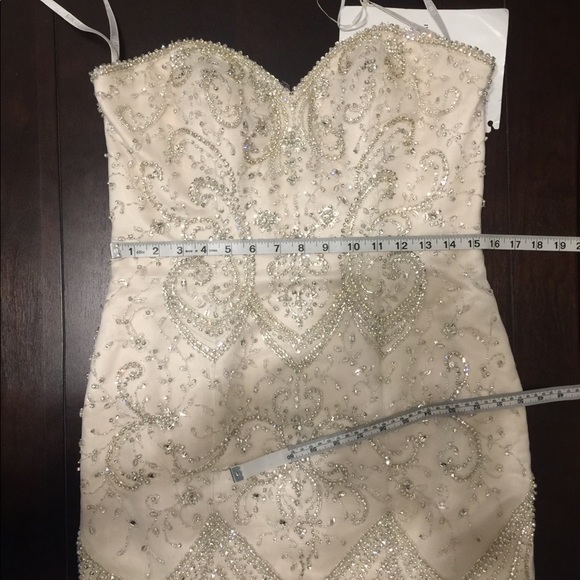 Kitty Chen Couture Fully Beaded Wedding Dress - Picture 6 of 6